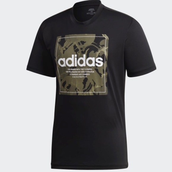 NWT Adidas Box logo jersey Tshirt - Picture 4 of 6